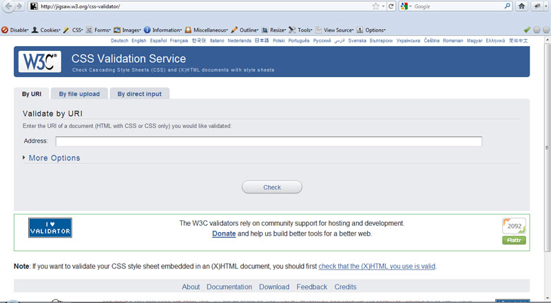 CSS Validator